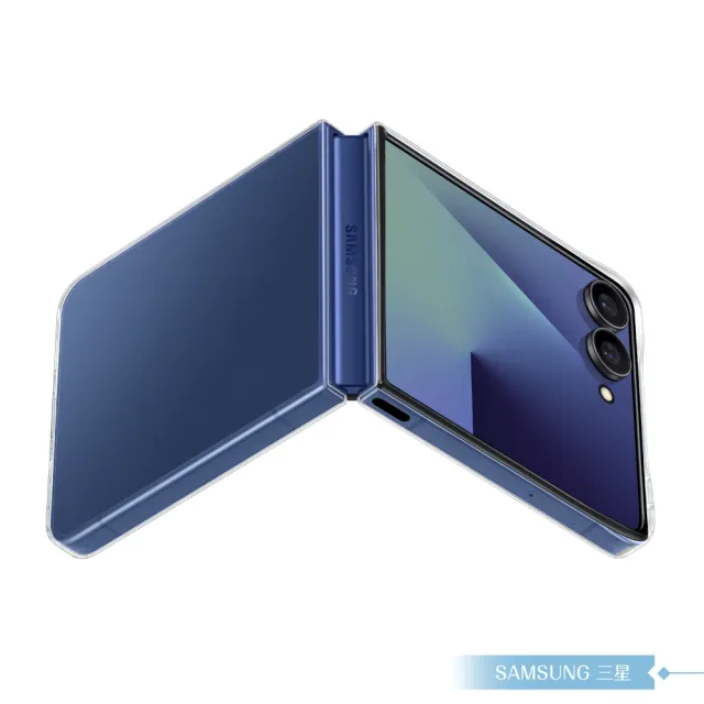 【Samsung 三星】原廠公司貨 Z Flip7 透明保護殼 AF766(盒裝)