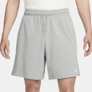 【NIKE 耐吉】短褲 男 運動褲 AS M NK CLUB KNIT SHORT 灰 FQ4361-063