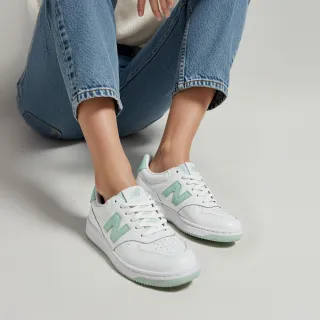 【NEW BALANCE】NB 復古鞋_女性_草綠白_BBW80MTG-B
