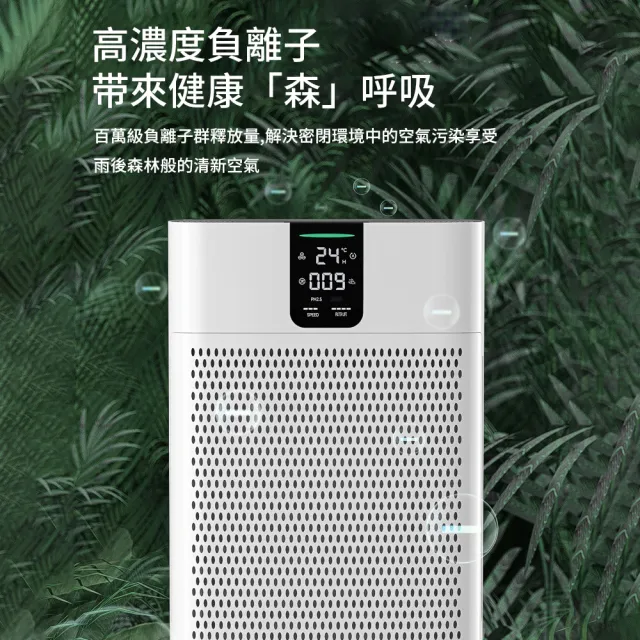 【IPSKY】家用寵物空氣清淨機(數顯空氣 強力吸浮毛 除臭除味 寵物淨化器 負離子空氣淨化器 寵物清淨機)