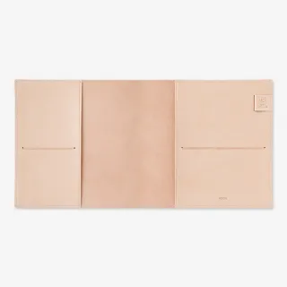 【MIDORI】《MD Notebook Cover 羊皮革》A5 方形