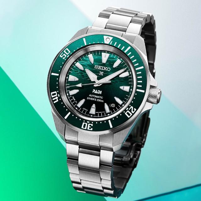 【SEIKO 精工】PROSPEX 200米潛水機械錶-41.7mm 情人節 送禮(4R35-06K0G/SRPL53K1)