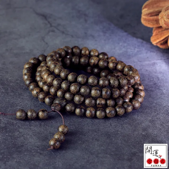 【開運方程式】柬埔寨沉香手珠螞蟻沉香108顆佛珠 K01(護身養生/開運/納福/積陰德/佛珠/手鍊)