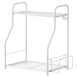 【hoi! 好好生活】懶角落廚房檯面置物架 - 二層30CM