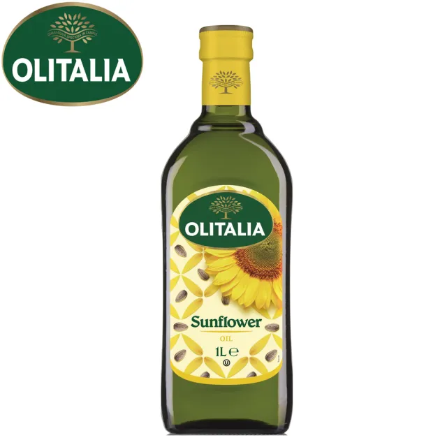 【Olitalia 奧利塔】玄米油x3瓶+葵花油x3瓶(1000mlx6瓶-禮盒組)