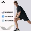 【adidas 愛迪達】快乾涼感舒適運動休閒短褲(百搭 經典 五分褲 抑菌 輕量 吸濕快乾  透氣)