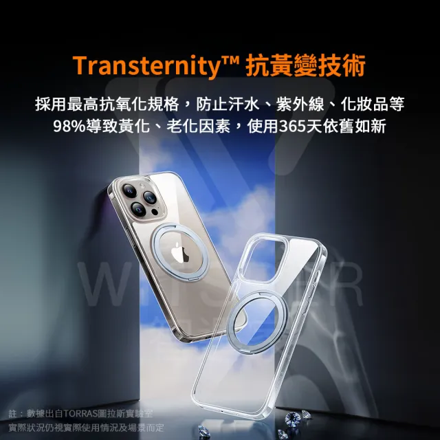 【TORRAS 圖拉斯】UPRO Ostand Pro MagSafe iPhone 16支架防摔手機殼  