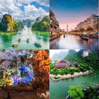 【越南慢時光】冬季限量版北越雙龍灣華閭古都日式溫泉浴5日