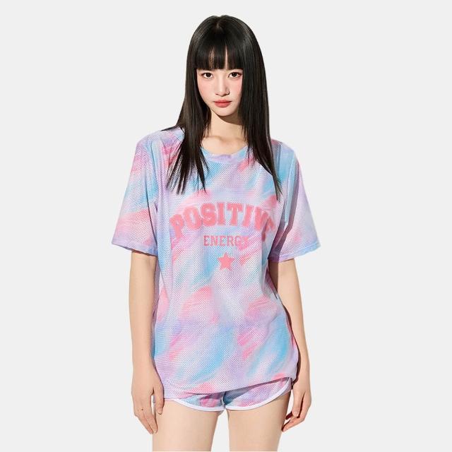 【TING BRA 婷姐內衣】女泳裝 三件式 中大尺碼 混色休閒褲裝三件式泳衣(共2色 M-3XL)