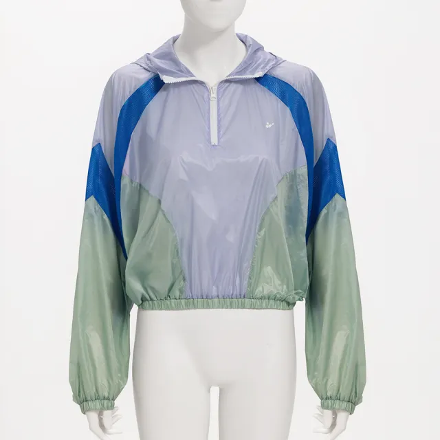【YUANDONGLI 元動力】輕量亮彩開襟外罩(淺紫；S-XL；4251234904)
