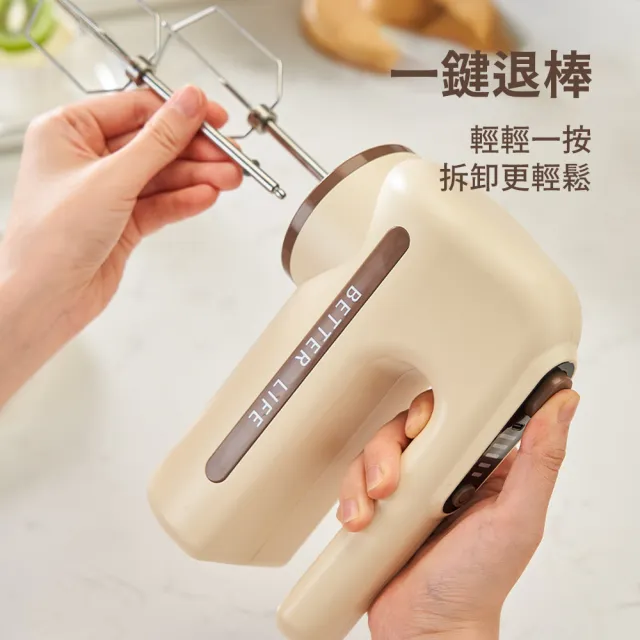 【SUNORO】二合一雙頭電動打蛋器烘培攪拌器 攪拌棒 全自動手持攪拌機 打蛋機(奶油打發器 打泡器)