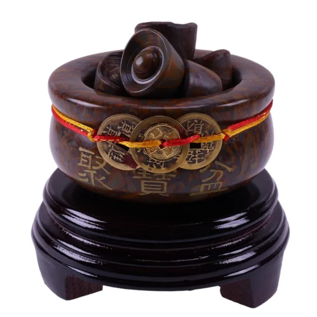 【風水好好玩】鴻運大發聚寶盆(招財/補財庫/招財/擋煞/風水擺件/旺財位/元寶)