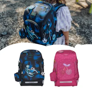 【Beckmann】AIR FLX擴充護脊書包20-25L(拉鍊款挪威書包/適合110-140cm身高/售完不補)