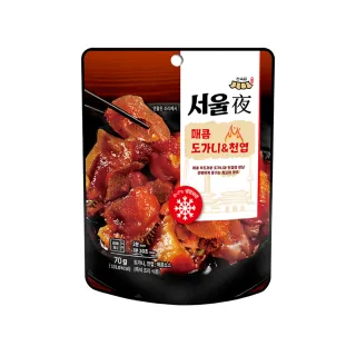 【首爾夜】韓式煙燻風味牛筋牛肚70g(首爾夜下酒菜)