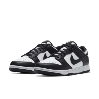 【NIKE 耐吉】運動鞋 休閒鞋 女鞋 W NIKE DUNK LOW 緩震 抓地力 經典 低筒 熊貓 黑 白(DD1503101)