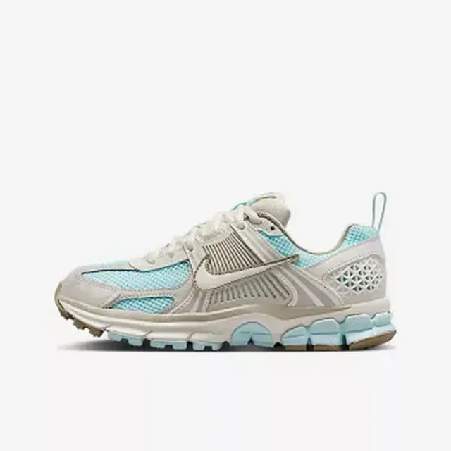 【NIKE 耐吉】運動鞋 休閒鞋 中大童鞋 VOMERO 5 GS 緩震 氣墊 抓地力 淺棕 藍(IB4698411)