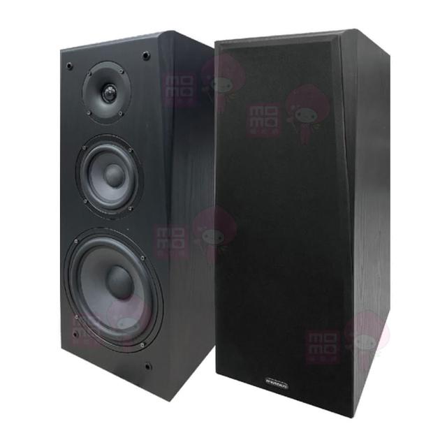 KS-80 黑木紋多用途喇叭,適用於卡拉OK與家庭劇院,一對設計,最大功率達300W,音質清晰,風格簡約大方,適合擺放於書桌或室內多用途使用。 AV MUSICAL KS-80