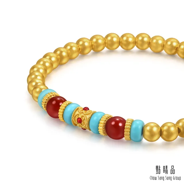 【點睛品】赤碧祈語 黃金手鍊_計價黃金