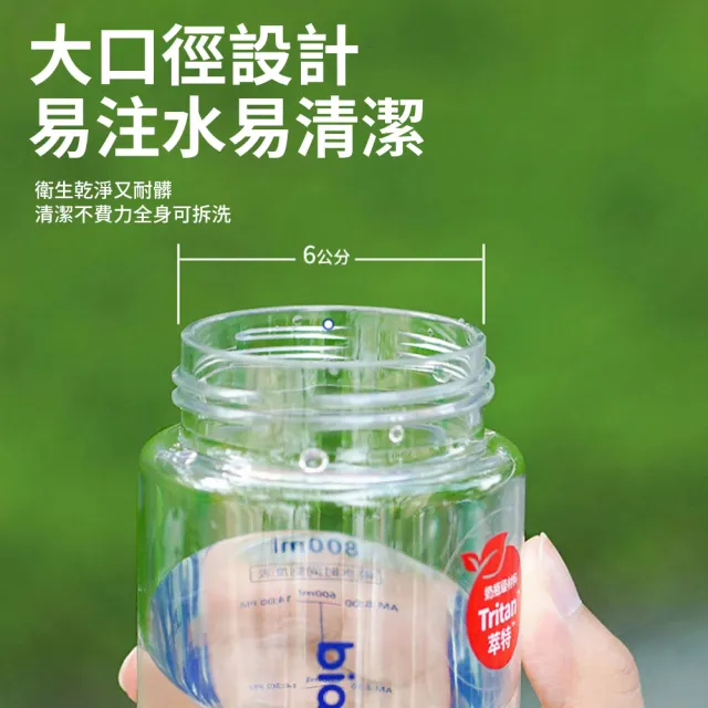 【SUNY】美國進口Tritan防摔運動水壺 800ml 運動水杯 水瓶 健身杯 隨身瓶