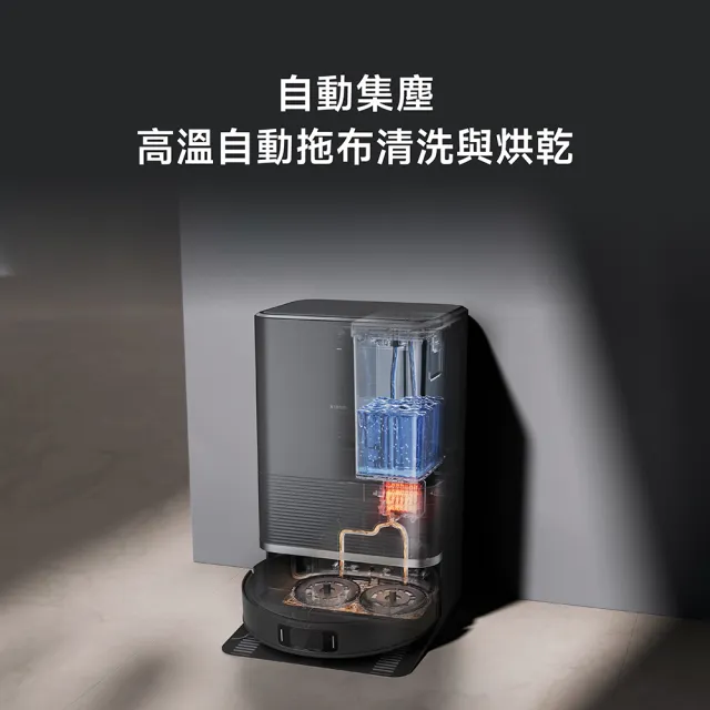 【小米官方旗艦館】Xiaomi掃拖機器人 X20 Max(MOMO獨家/原廠公司貨/含一年保固/熱水洗烘/掃地機器人)