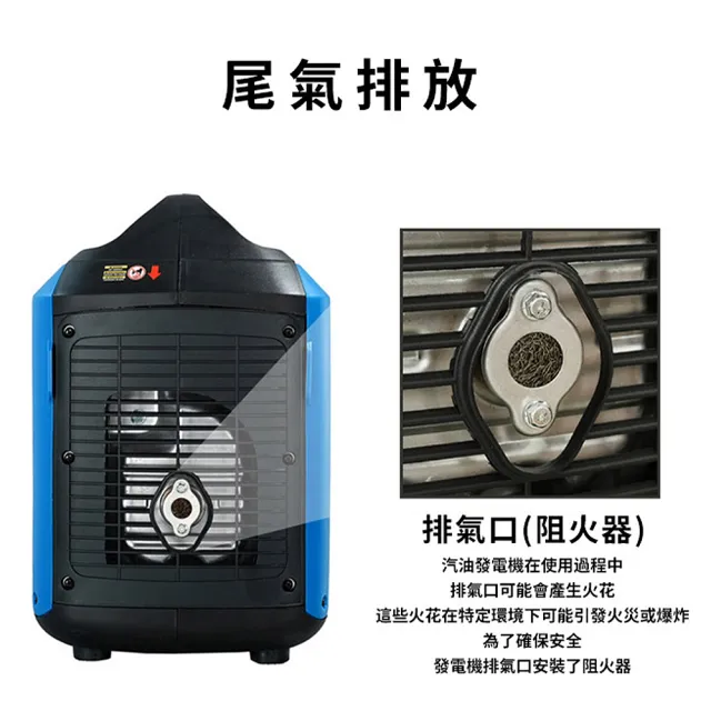 HeartPick心選 T3600i 變頻式發電機 小型發電機(戶外露營/工程活動/停電應急/大功率/方便攜帶)