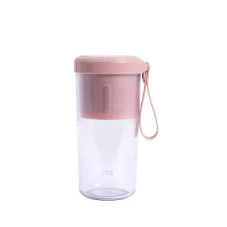 【Vitantonio】2代無線USB隨行果汁杯 霧玫瑰(水果杯 榨汁機 攪拌 榨汁 隨行杯)
