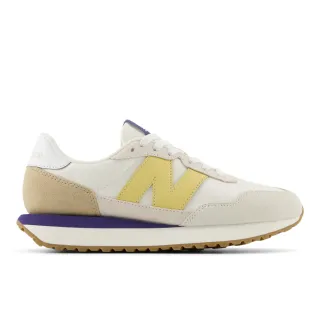 【NEW BALANCE】NB 237復古鞋/運動鞋_WS237MY-B_女性_米黃紫色