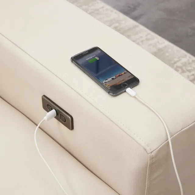 【橙家居·家具】/預購/班尼電動沙發 CR-51336M(預購品 布沙發 功能沙發 電動沙發)