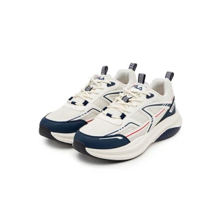 【FILA官方直營】FALCON 女輕盈流線厚底慢跑鞋-經典藍(5-J525Z-123_253)