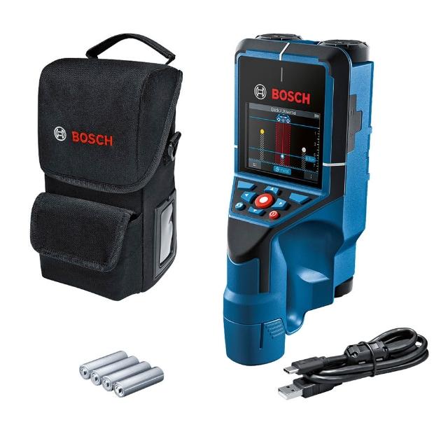 【BOSCH 博世】牆體探測儀D-TECT 200 C(AA電池*4/台灣公司貨)