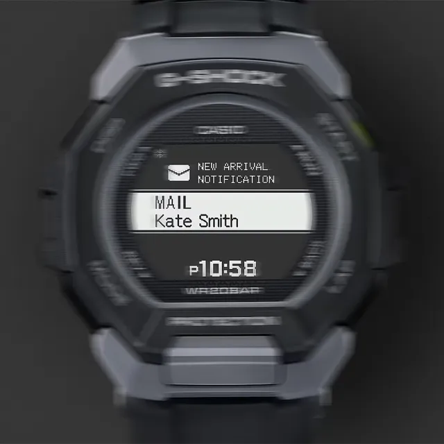 【CASIO 卡西歐】G-SHOCK G-SQUAD 訓練計畫 GPS多功能運動藍芽手錶 送禮 禮物 推薦(GBD-300-1)