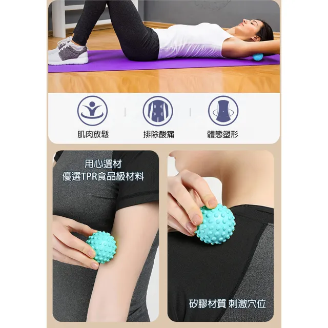 【WIDE VIEW】海參足底按摩滾輪三件舒壓組(筋膜滾筒 按摩滾輪 按摩球 按摩小腿 腳底按摩 足底按摩/MSG02)