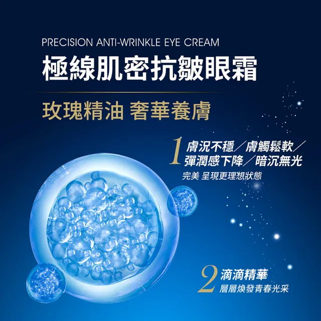 【台鹽生技】極線肌密抗皺眼霜15ml/海洋迴齡抗皺凍膜50ml(任選4瓶)