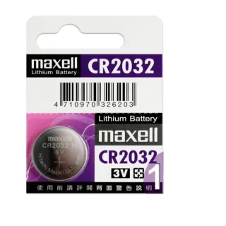 【maxell】CR2032 / CR-2032 10顆入 鈕扣型3V鋰電池