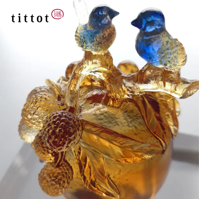 【tittot 琉園】圓滿高陞_團購5入組_採購(送禮/琉璃/禮物/玻璃/水晶/擺飾/禮贈/企業/送禮/圓/滿/高/陞)