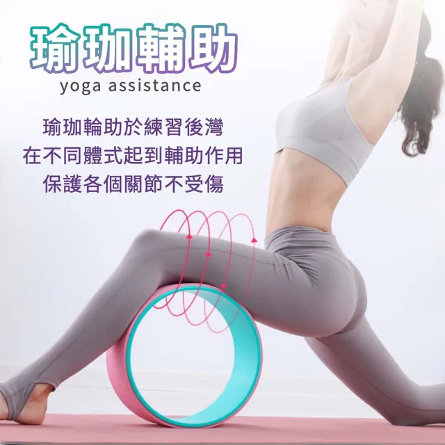 【JK BROTHERS】瑜珈輪 達摩輪 瑜珈圈 普拉提圈 背部後彎神器 瑜珈健身輪 紓壓健身器材 皮拉提斯(台灣現貨)