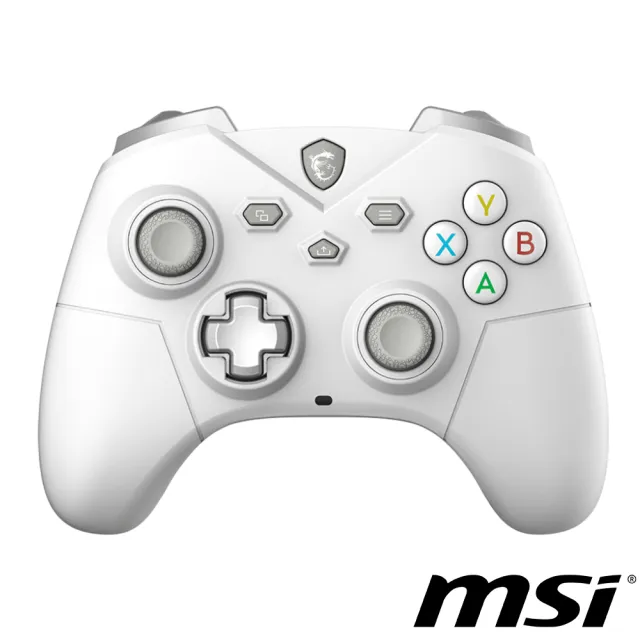 【MSI 微星】控制器超值組合★FORCE GC300 WIRELESS 遊戲手把控制器(黑+白)