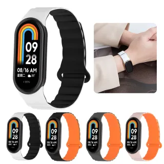 【ANTIAN】小米手環10/9/8 回環矽膠錶帶 時尚舒適替換腕帶 耐磨個性防水手錶帶(交換禮物)