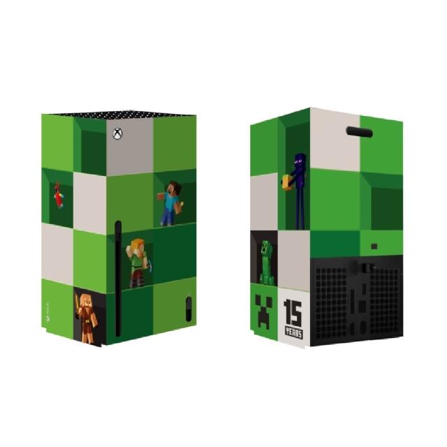 【Microsoft 微軟】XBOX SERIES X 專用 我的世界 15週年限定 原廠主機保護殼(台灣公司貨)