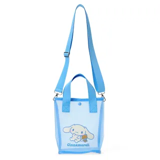 【SANRIO 三麗鷗】雙11 2WAY兩用網紗手提袋 側背包