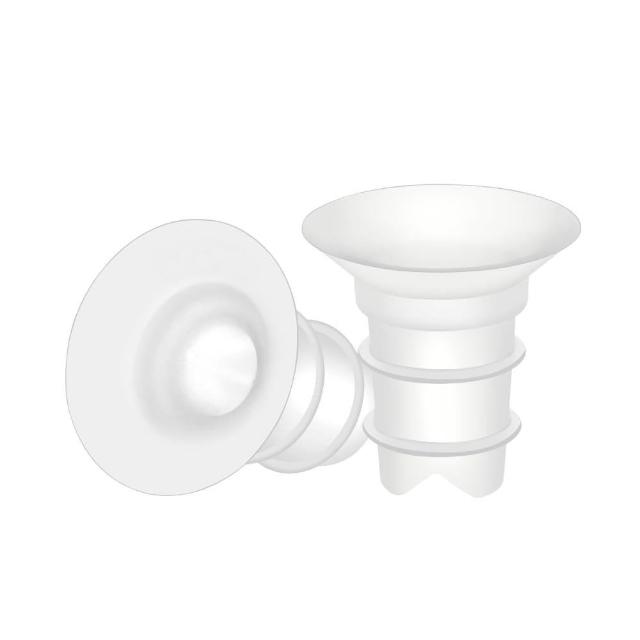 【Maymom】吸乳器配件-喇叭罩口徑縮小器plus2入組(適用貝瑞克/馨乃樂部分機型)