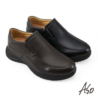 【A.S.O 阿瘦集團】A.S.O 活氧氣墊系列-直套紳士鞋(男鞋_2色任選)