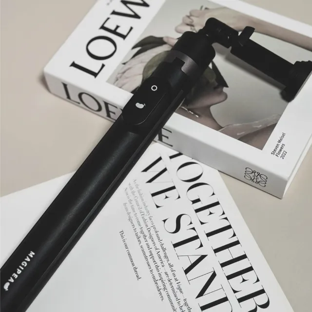 【MAGIPEA】美極品 三腳快開棒自拍棒(專利特殊設計 一丟即開)