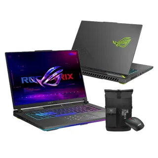 【ASUS 華碩】後背包/滑鼠組★16吋 R9 RTX5070 Ti 電競筆電(G614PR-0044C8940HX-NBL/R9-8940HX/16G/1TB/W11