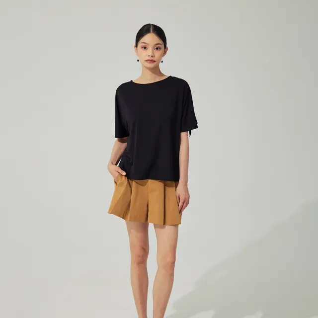 【giordano ladies】25ss_前幅打摺短褲(02405003)