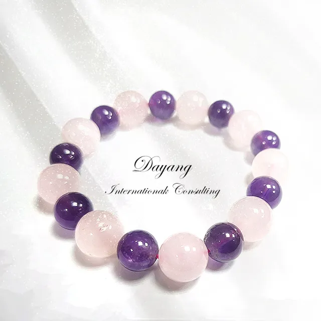 【林海陽】事事順好人緣粉晶手鍊