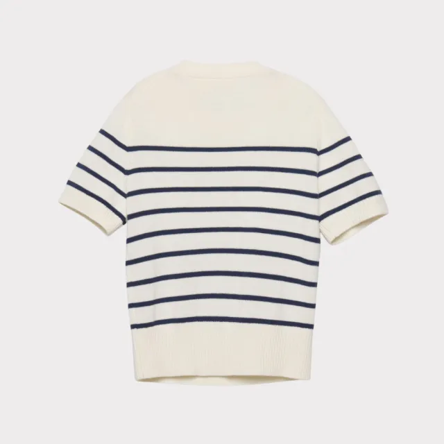 【LEVIS】女款 MINI LOGO Tee 短袖 條紋短袖 針織短袖 女生上衣 人氣新品 0051J-0001