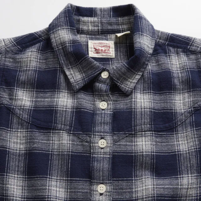 【LEVIS】女款 襯衫 格紋襯衫 法蘭絨襯衫 女生上衣 熱賣單品 003P4-0008