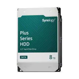 【Synology 群暉科技】PLUS系列 8TB 3.5吋 7200轉 256MB NAS 內接硬碟(HAT3320-8T)