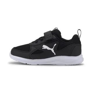 【PUMA官方旗艦】Puma Fun Racer AC PS 休閒運動鞋 孩童 19297101(童鞋 休閒鞋  黑色)